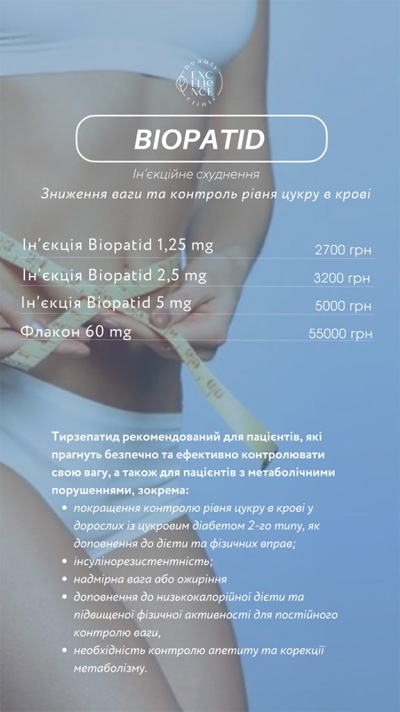 Біопатид — легке та безпечне схуднення