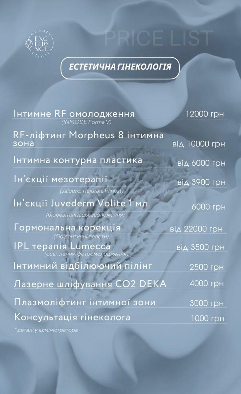 Естетична гінекологія: жіночий комфорт і здоров’я