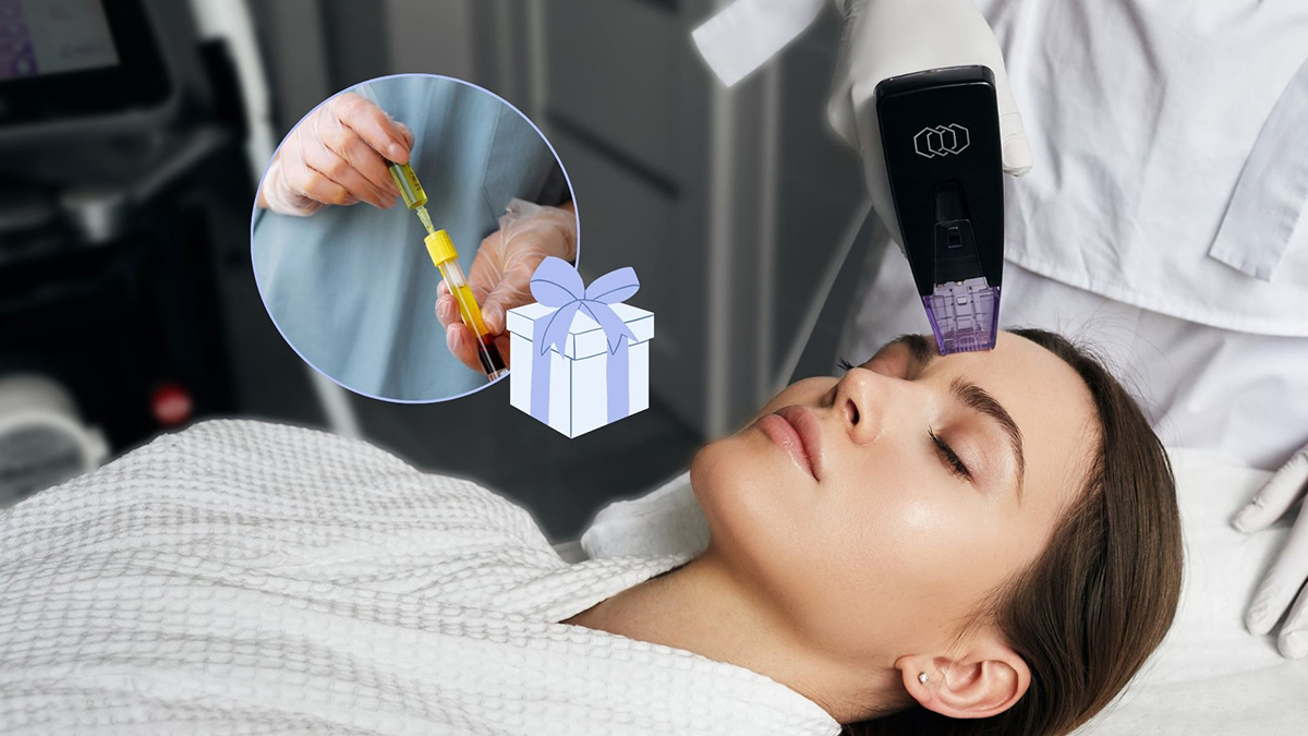 Отримайте плазмоліфтинг в подарунок до будь-якого RF ліфтингу Morpheus 8!